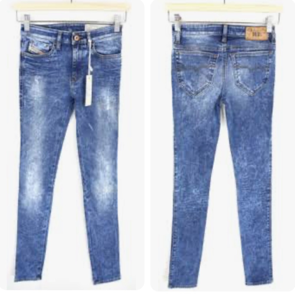 Diesel skinzee denim skinny jeans
